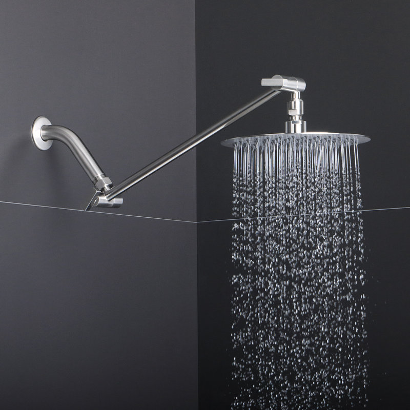 AFA Stainless Rain Adjustable Shower Head & Reviews Wayfair